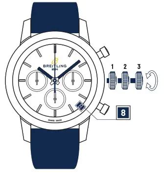 breitling chronograph instructions